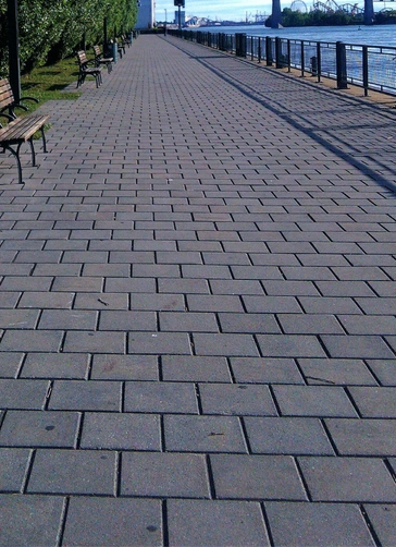 Custom paver patio installation in Uptown Dallas