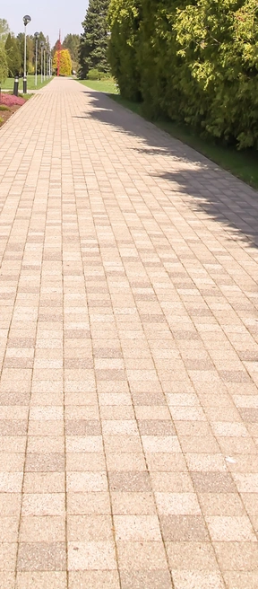 Custom paver patio installation in Uptown Dallas
