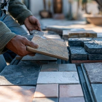 Selecting premium paver materials in Dallas