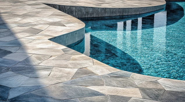 Professional paver installation project completed in Dallas