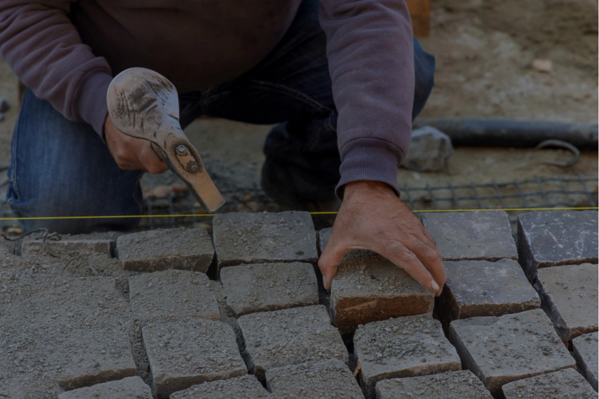 Paver repair and restoration in Dallas